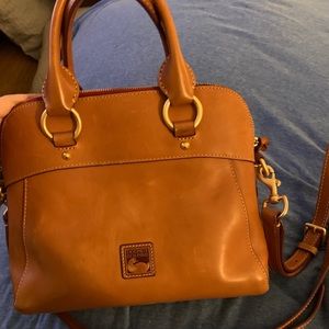 LIGHTNING DEAL - Dooney & Burke Leather Satchel